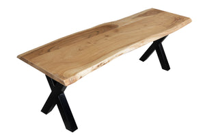#naturfarben #140cm #x-gestellschwarz