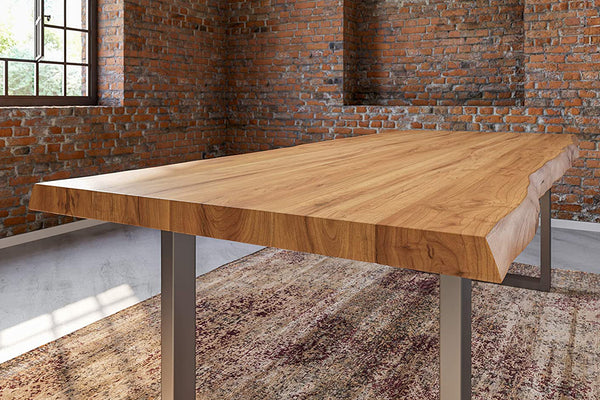 #naturfarben #240x100 #u-gestellsilber