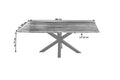 #naturfarben #260x100 #spider-gestellsilber