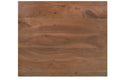 #akazienussbaumfarben #80x80 #u-gestellschwarz