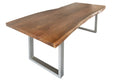 #nussbaumfarben #260x120 #u-gestellsilber