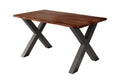 #nussbaumfarben #120x80 #x-gestellschwarz