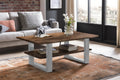 #akazienussbaumfarben #115x65 #u-gestellsilber