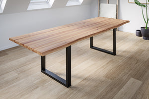 #naturfarben #260x100 #u-gestellschwarz