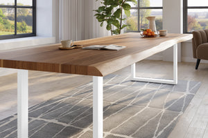 #naturfarben #400x120 #u-gestellweiß