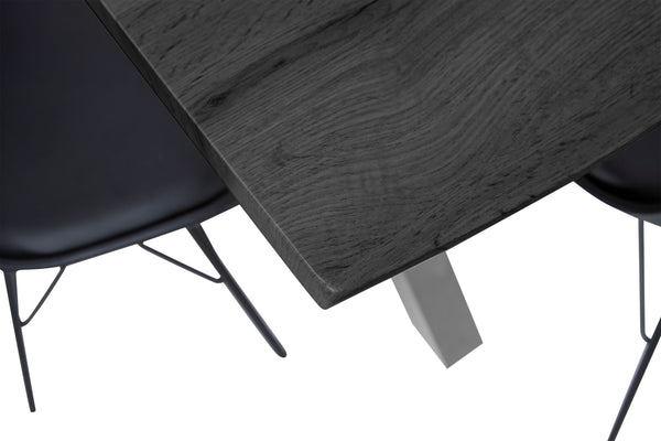 #graufarben #140x80 #x-gestellsilber