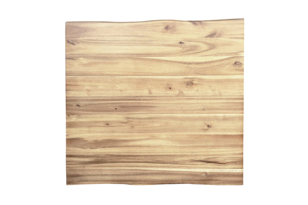 #akazienaturfarbenlackiert #80x80 #säulen-gestelleckigschwarz