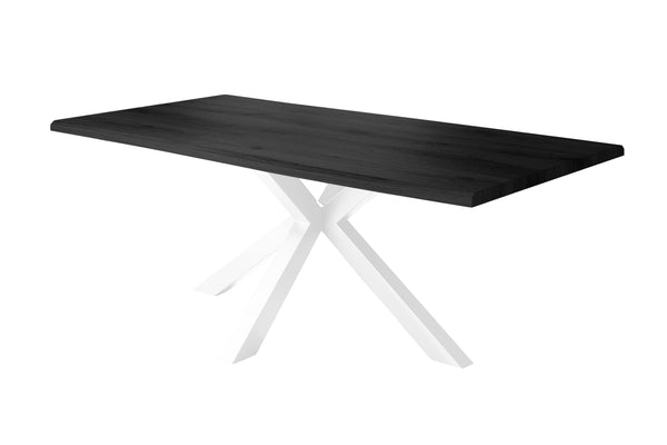 #holzgrau-optik #200x100 #spider-gestellweiß
