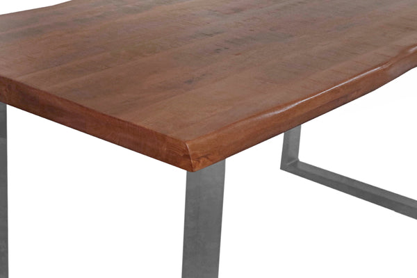#mangohonigfarben #220x100 #u-gestellsilber