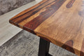 #sheeshamnaturfarbenlackiert #180x90 #a-gestellschwarz