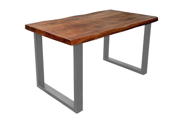 #mangohonigfarben #140x80 #u-gestellsilber