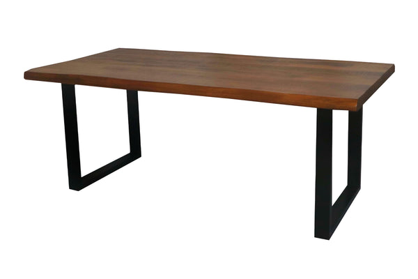 #mangohonigfarben #220x100 #u-gestellschwarz