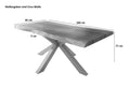 #akazienussbaumfarben #160x85 #spider-gestellsilber