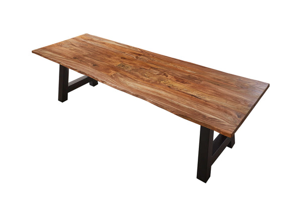 #sheeshamteakfarben #260x100 #a-gestellschwarz
