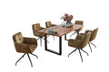 #sheeshamnaturfarbenlackiert #180x90 #u-gestellschwarz