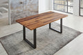 #sheeshamnaturfarbenlackiert #180x90 #u-gestellschwarz