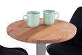 #60x60 #akazienaturfarben #säulen-gestelleckigsilber