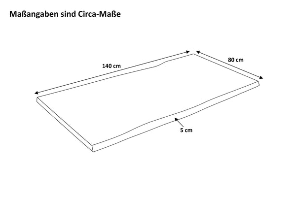 #140x80 #akazienaturfarben #80cm