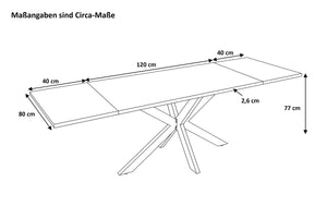 #120(200)x80 #spider-gestellweiß