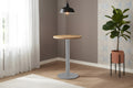 #60x60 #mangonaturfarben #säulen-gestellrundsilber