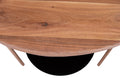 #80x80 #akazienaturfarben #säulen-gestellrundschwarz