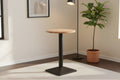 #60x60 #akazienaturfarben #säulen-gestelleckigschwarz