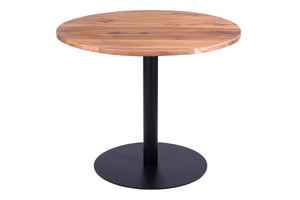 #80x80 #akazienaturfarben #säulen-gestellrundschwarz