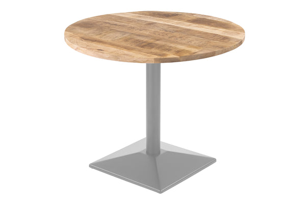 #80x80 #mangonaturfarben #säulen-gestelleckigsilber