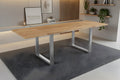 #140(220)x80 #u-gestellsilber