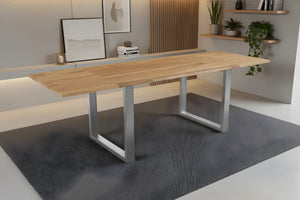 #140(220)x80 #u-gestellsilber