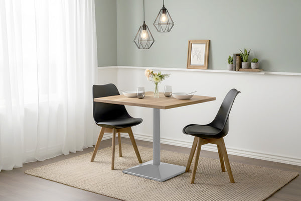 #90x90 #säulen-gestelleckigsilber