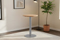 #60x60 #akazienaturfarben #säulen-gestellrundsilber