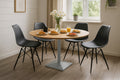 #akazienaturfarben #110x110 #säulen-gestelleckigsilber