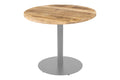 #80x80 #mangonaturfarben #säulen-gestellrundsilber