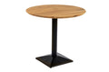 #akazienaturfarben #110x110 #säulen-gestelleckigsilber
