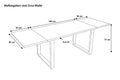 #160(260)x85 #u-gestellsilber