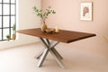 #nussbaumfarben #260x120 #spider-gestellsilber