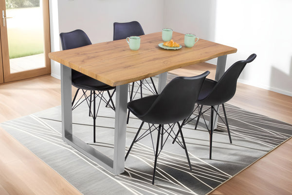 #140x80 #u-gestellsilber