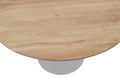 #akazienaturfarben #110x110 #säulen-gestellrundsilber