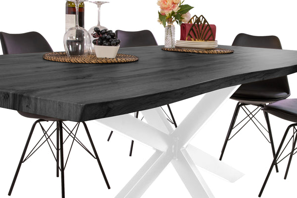 #holzgraufarben-optik #240x100 #spider-gestellweiß