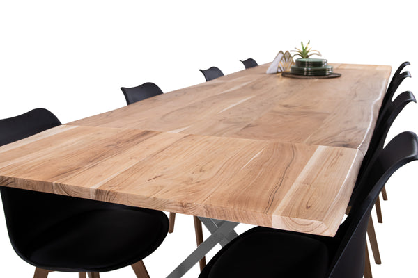 #naturfarben #220(320)x100 #x-gestellsilber