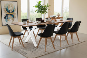 #naturfarben #140(220)x90 #x-gestellweiß