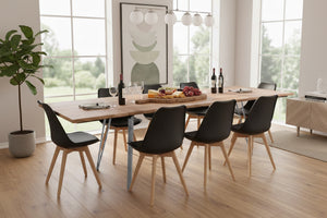 #naturfarben #180(280)x90 #vierfuß-gestellsilber