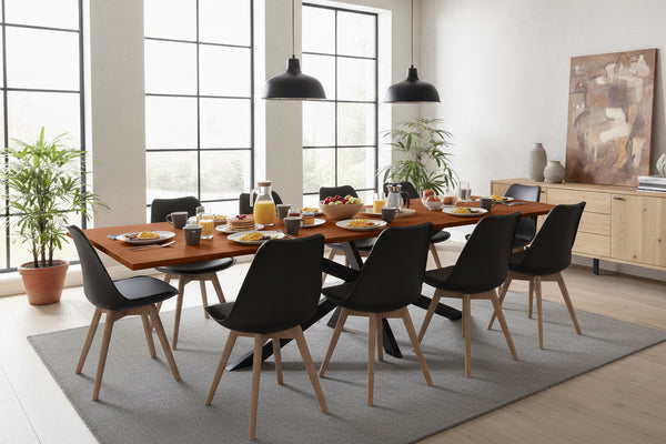 #nussbaumfarben #220(320)x100 #spider-gestellschwarz