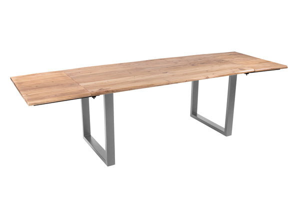 #naturfarben #180(280)x90 #u-gestellsilber