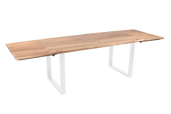 #naturfarben #180(280)x90 #u-gestellweiß