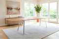 #naturfarben #220(320)x100 #vierfuß-gestellsilber