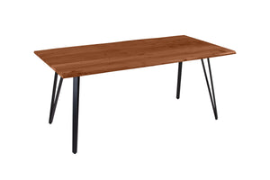 #nussbaumfarben #180(280)x90 #vierfuß-gestellschwarz