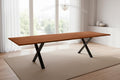 #nussbaumfarben #220(320)x100 #x-gestellschwarz