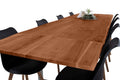#nussbaumfarben #200(300)x100 #u-gestellsilber